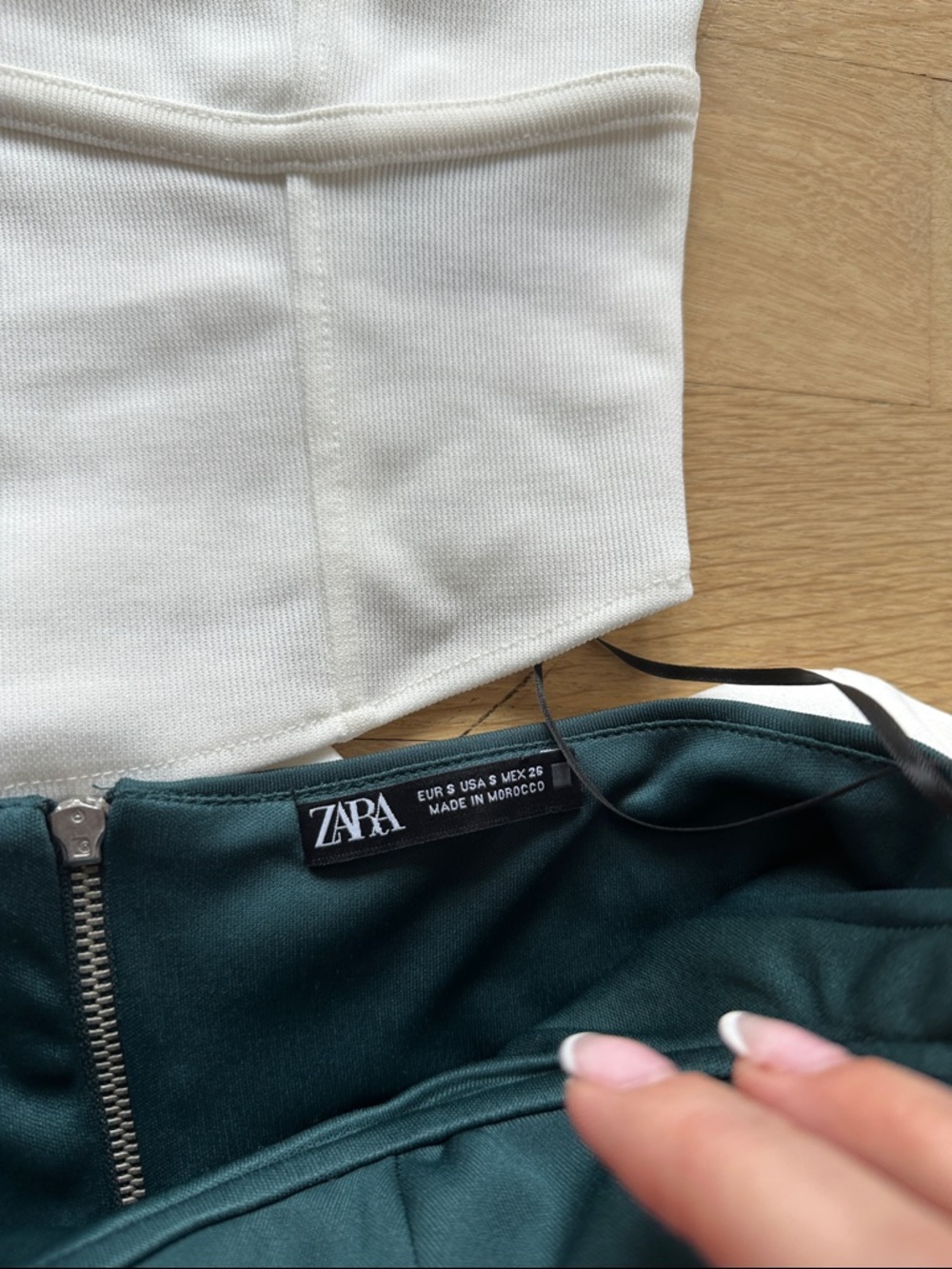 Zara Dark Green and White Crop Bustier Tops (3-Pack) - Picture 5 of 5